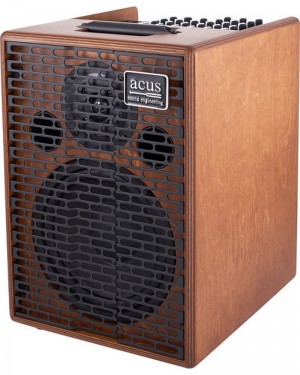 Roland AC-60 / AC-60-RW amplificatore per chitarra acustica Chorus con  doppio altoparlanti da 30 Watt AC 60 / AC 60 RW da 6.5 pollici, palissandro