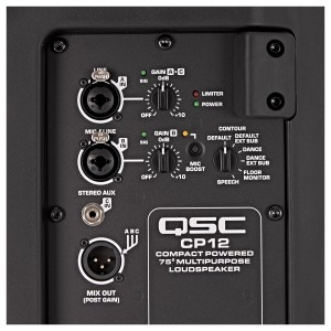 QSC CP12 CASSA ATTIVA 2 VIE 12" 1000W